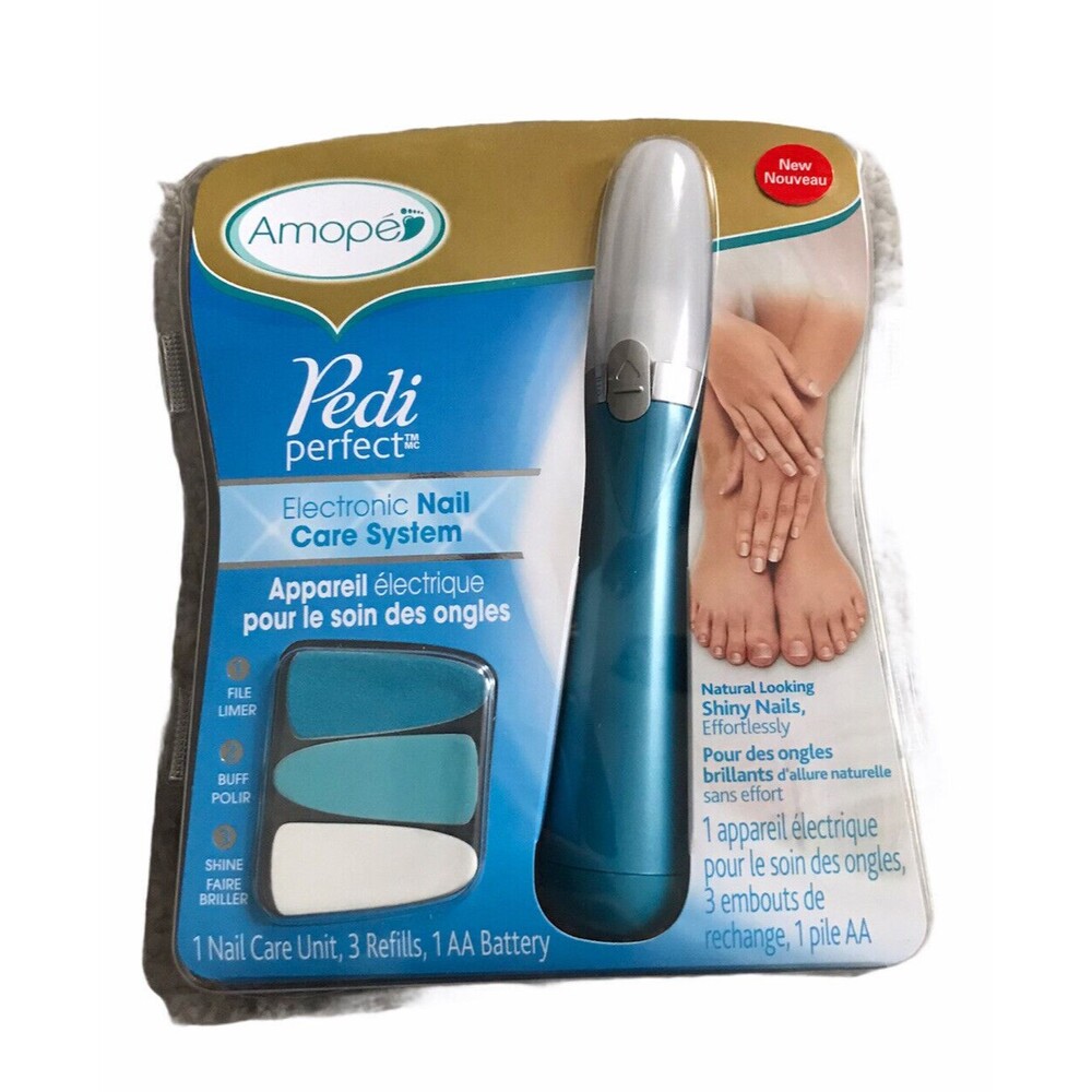 Amope Pedi Perfect Electronic Nail Care System - 3 Refills